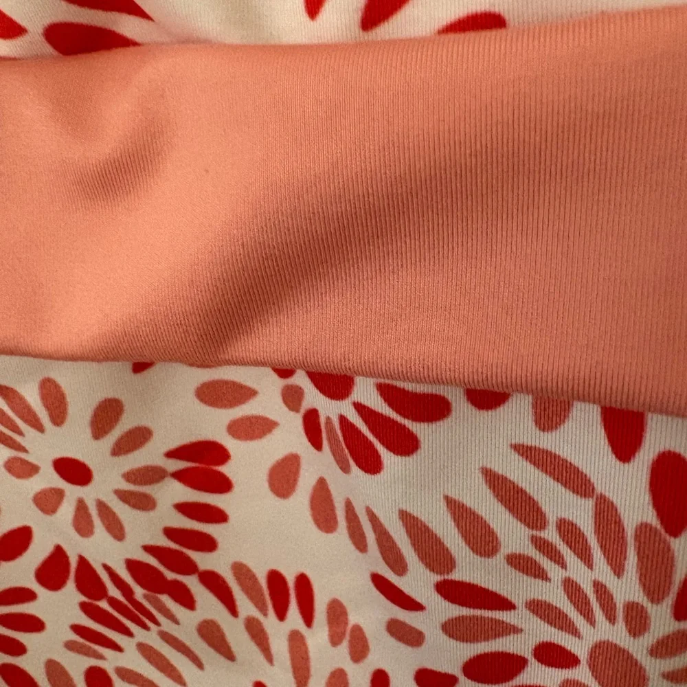 Bella Bliss Girl’s Tie-Back Ruffle Swimsuit. Size 7.